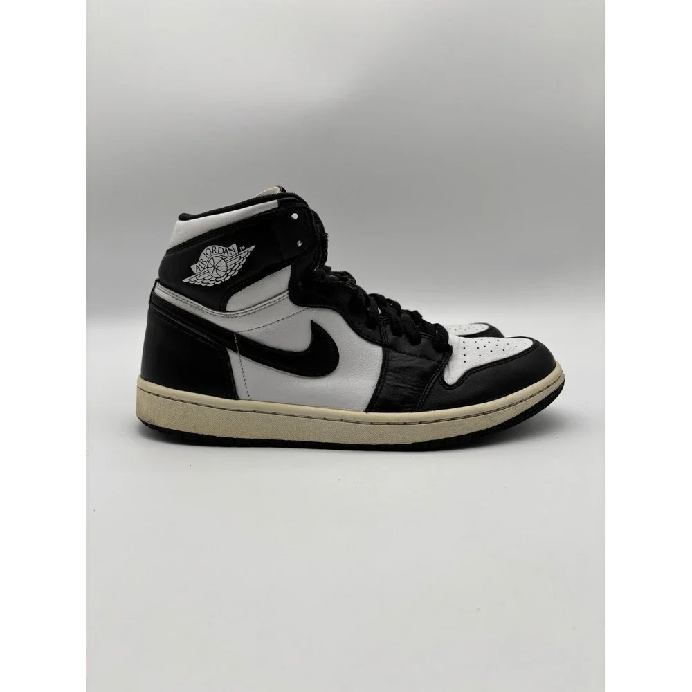 Jordan 1 Retro High OG Black White 2014 555088-010 Mens 10.5 Sneaker